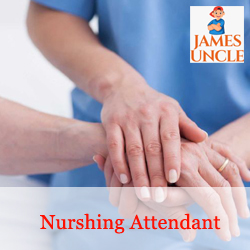 Nursing attendant Mr. Saddam Sekh in Moukhali